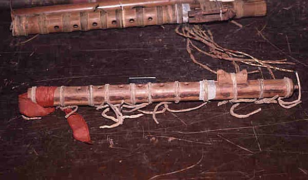 Caddo flute 
      Contributed by James Mooney